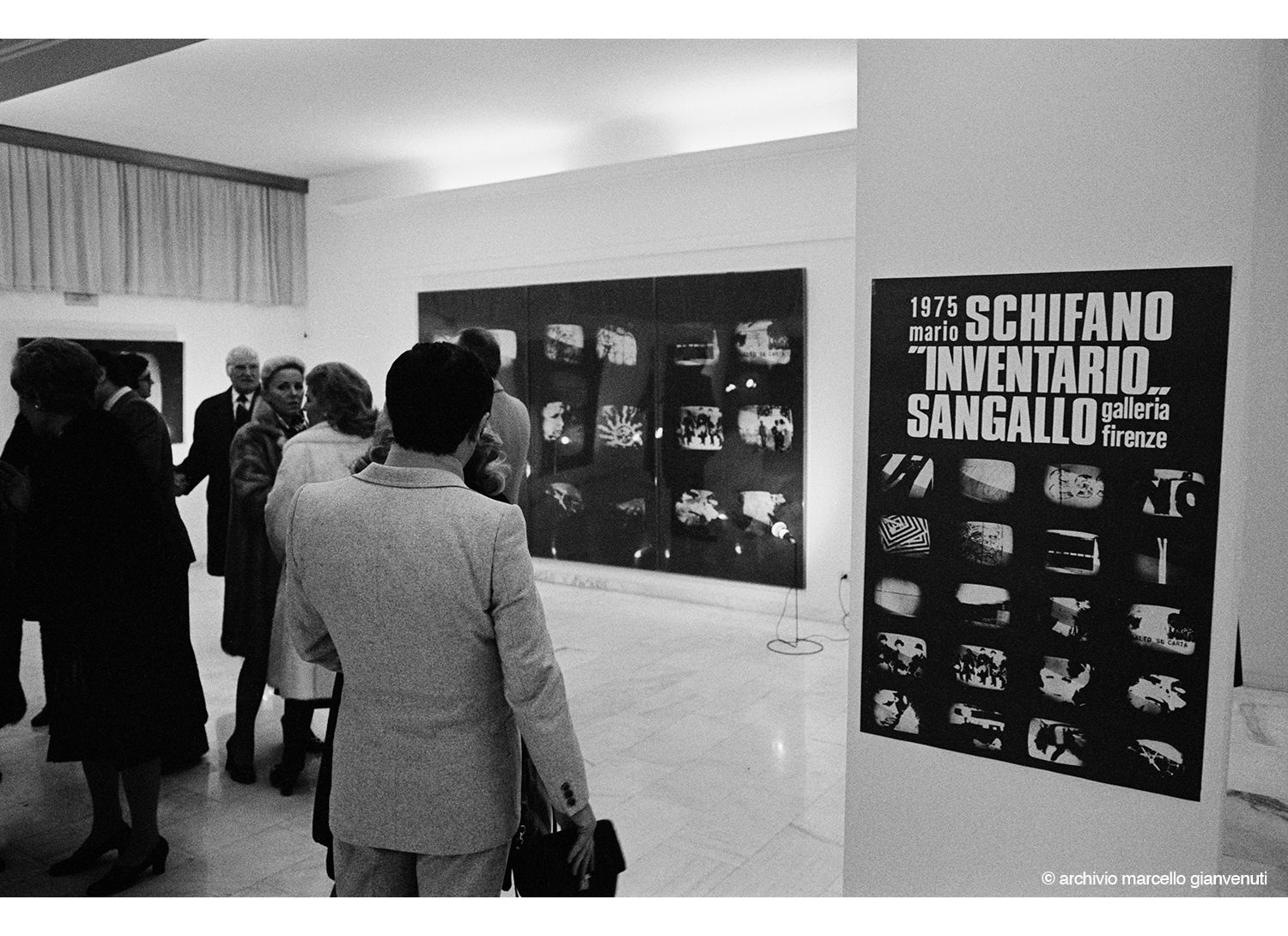 Mario Schifano Inventario Sangallo Galleria Firenze nel 1975 © Mario Schifano Inventario Sangallo Galleria Firenze nel 1975 ©